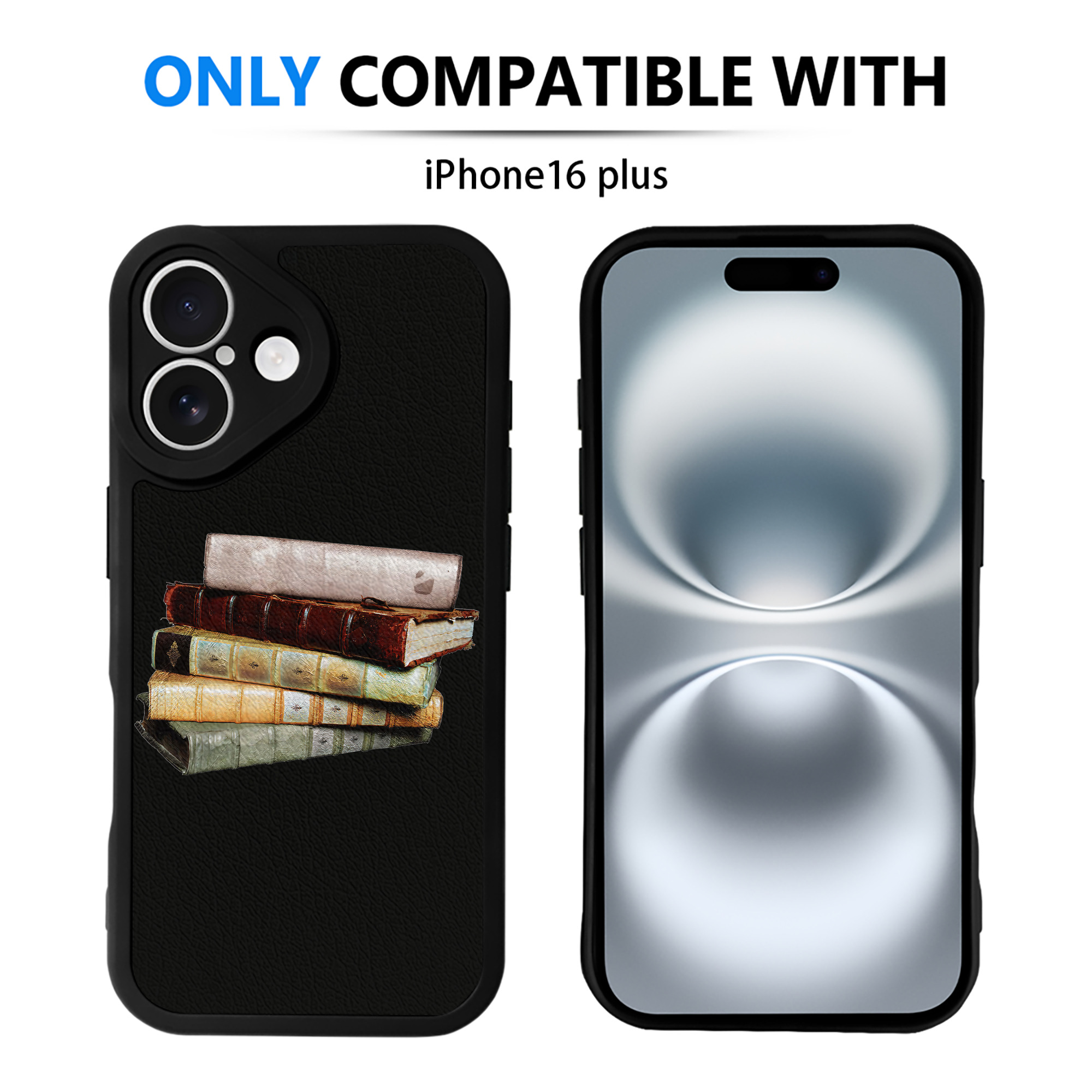 （画像用） Harry Potter ハリー・ポッターシリーズ 【iPhone 16シリーズ対応】シリコンスマホケース（レザー調） 材質：シリコン